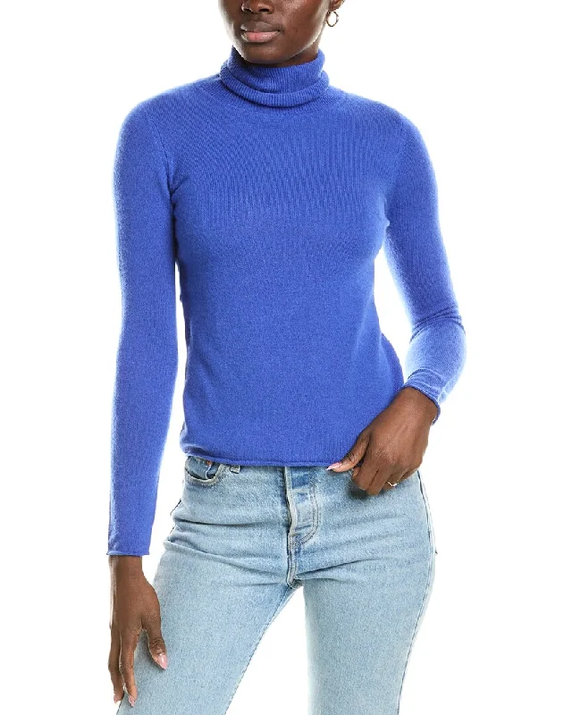 Sofiacashmere Roll Cuff & Hem Turtleneck Sweater Must-have sweaters for this season