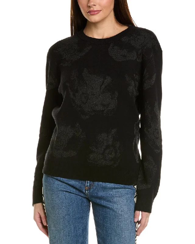 The Kooples Jacquard Sweater Edgy sweaters