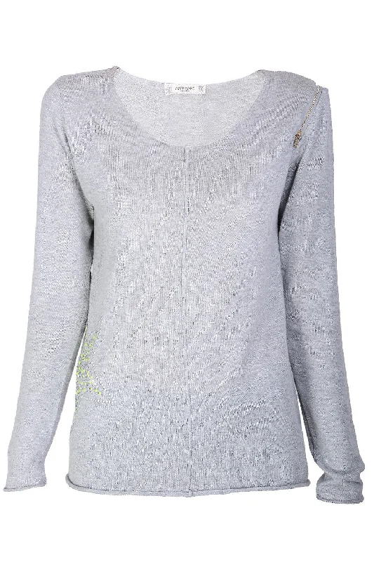 STARLY Grey Sweater Water-resistant sweaters