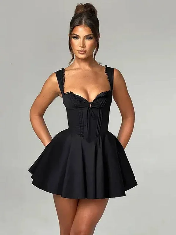 Zinaida Mini Dress Goth mini dresses