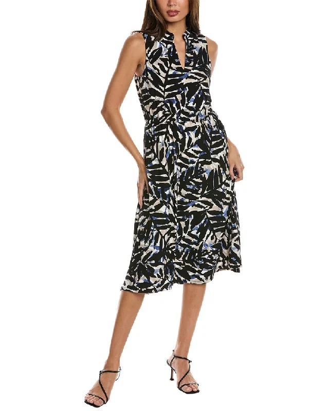 Anne Klein Jenna Drawstring Midi Dress Best midi dresses for petites