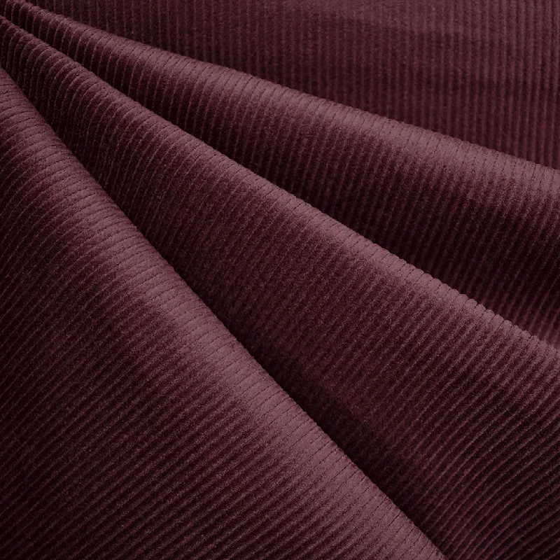 Stretch Mid Wale Corduroy Solid Plum Tulle unclassified skirts