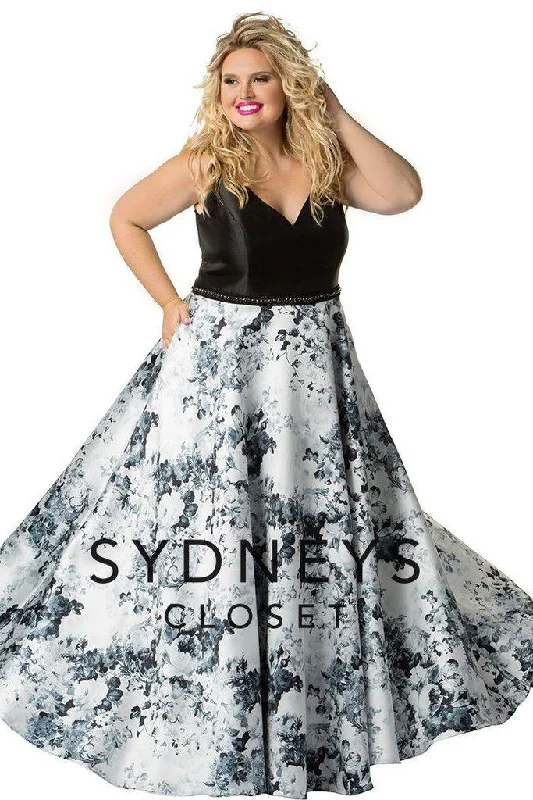 Sydneys Closet Long Formal A-Line Prom Dress Casual maxi dresses