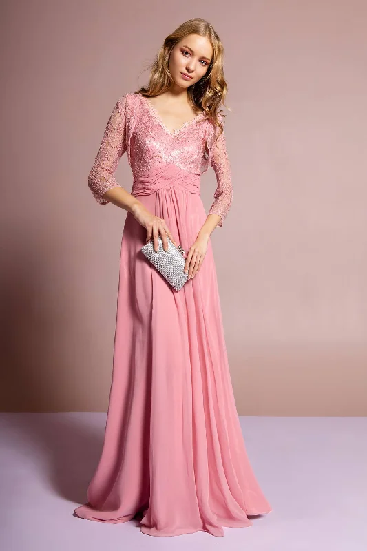 Long Mother of the Bride Dress Jacket Luxury maxi dresses