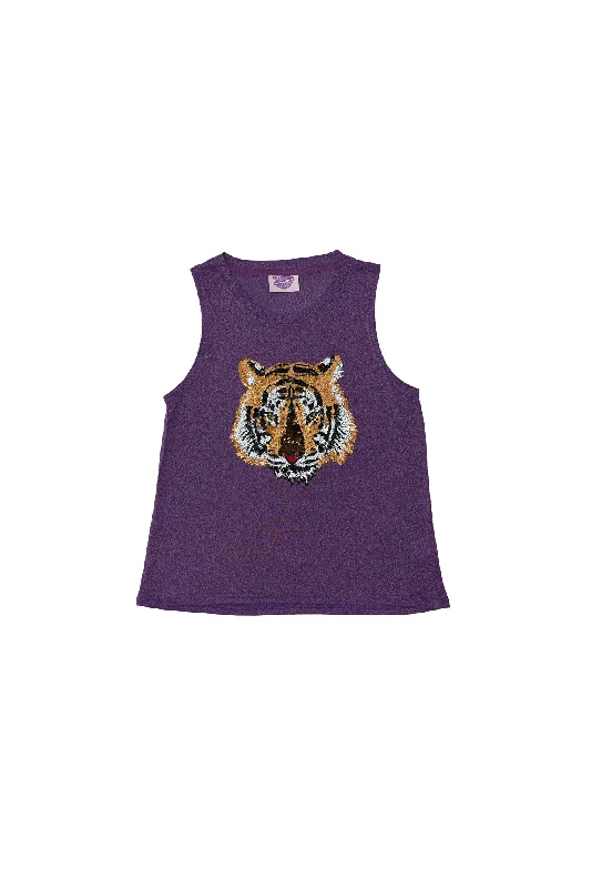 Glitter Tiger Tank Trendy Tank Dress Look