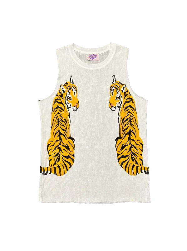 Lightweight Champ Tiger Tank Loose Tank Dress