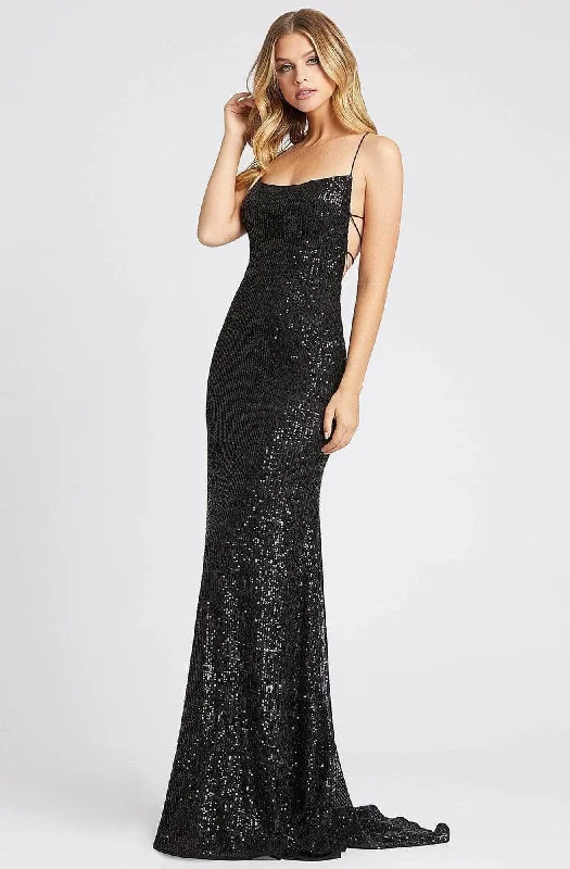 Ieena Duggal - 26269I Allover Sequin Strappy Open Back Gown Formal party dresses