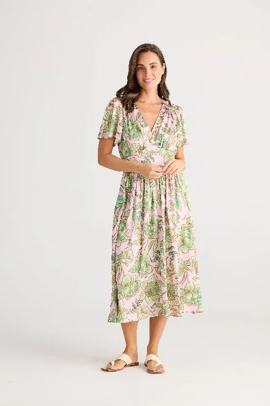 Blossom Dress Columbian Floral Outdoor floral dresses