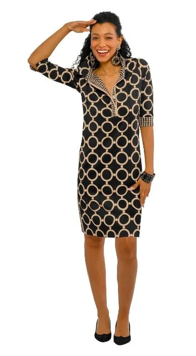 Gretchen Scott Everywhere Dress Dip & Dot Black Street style unclassified dresses