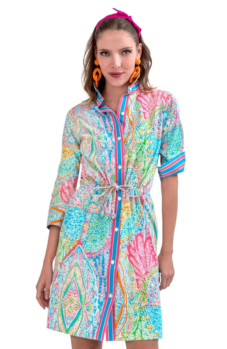 Gretchen Scott Pulley Dress - Grand Bazaar Printed unclassified dresses