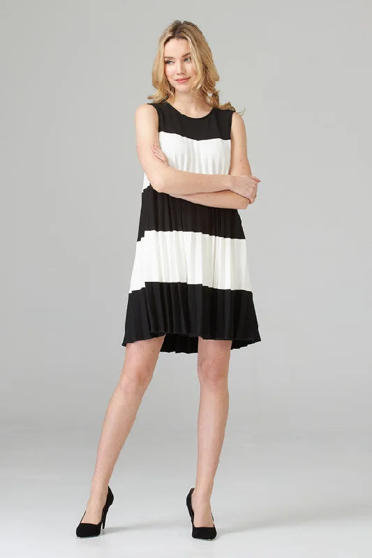 Joseph Ribkoff Dress Style #201402 White/Black Club unclassified dresses