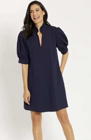 Jude Connally Stasha Dress Jude Ponte Dark Navy Comfortable unclassified dresses