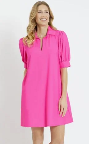 Jude Connally Emerson Dress Lightweight Jude Cloth Spring Pink One-shoulder unclassified dresses