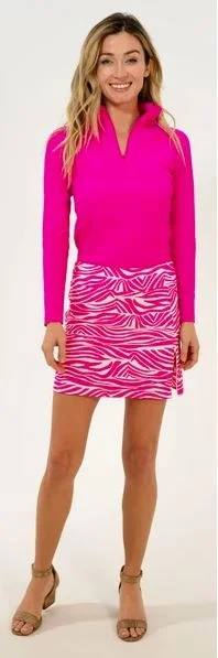 Jude Connally Morgan Zebra Hot Pink Elegant evening unclassified dresses