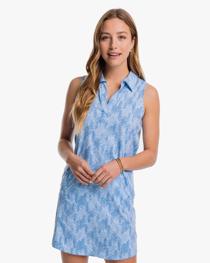 Southern Tide Kamryn brrr°® Intercoastal Horizon Hues Dress Boat Blue Unique unclassified dresses