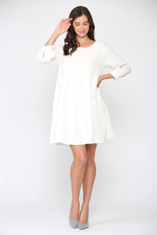 JOH Graci Dress White Earthy tone unclassified dresses