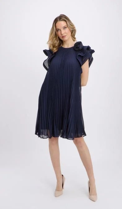 Joseph Ribkoff LDS Dress #241758 Midnight Blue Cocktail unclassified dresses