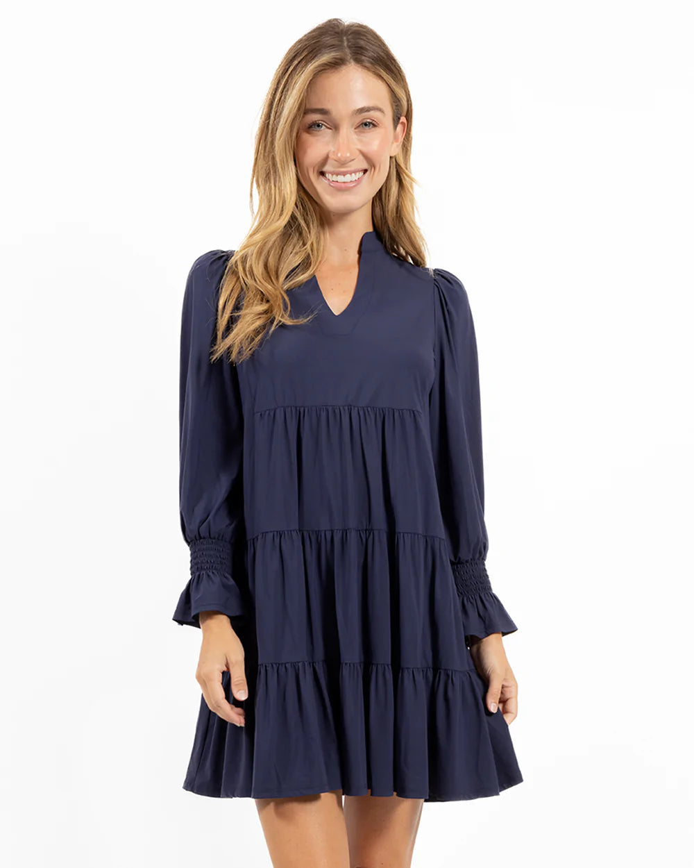 Jude Connally Tammi Dress Navy Cotton unclassified dresses