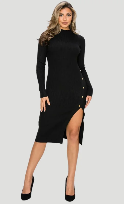 Midnight Angel Dress Black - KUCAH Vacation unclassified dresses