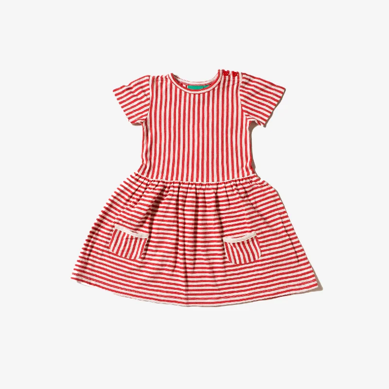 Red Stripes Forever Dress Long unclassified dresses