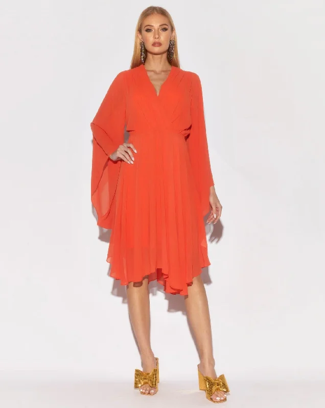 Sunset Dress - Flame Discounted unclassified dresses