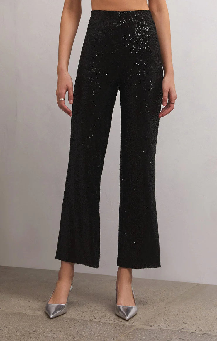 Sklyar Sequin Pants - Black