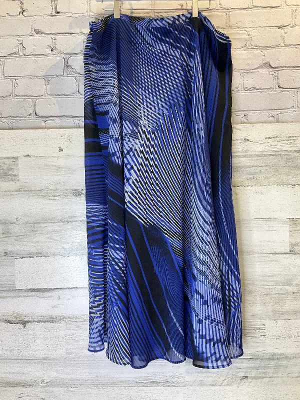 Blue Skirt Maxi Cj Banks, Size 22 Soft Maxi Skirt