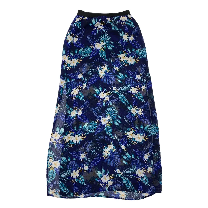 Blue Skirt Maxi H&m, Size 2 A-line Maxi Skirt