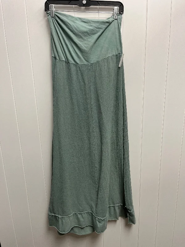 Green Skirt Maxi Oh My Gauze, Size M Elegant Maxi Skirt