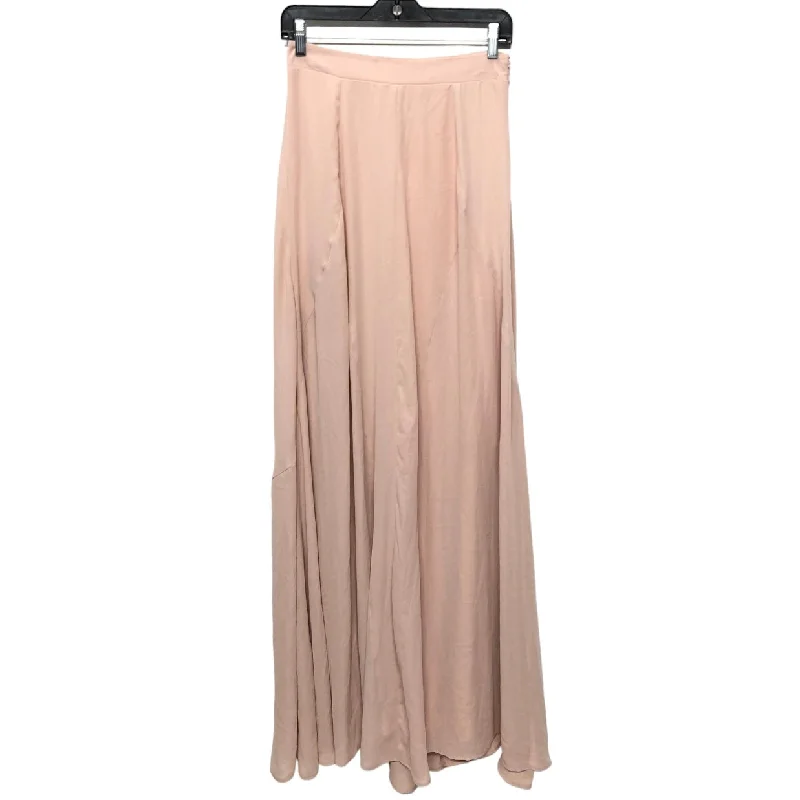 Pink Skirt Maxi Show Me Your Mumu, Size S Flowing Boho Skirt